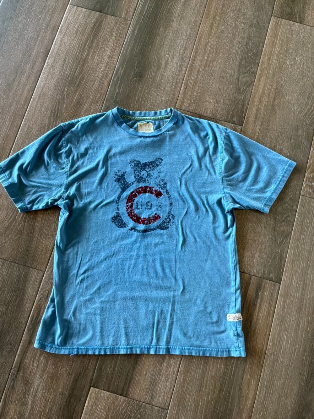 Red Jacket Cubs MLB distressed super soft men's T shirt size XL